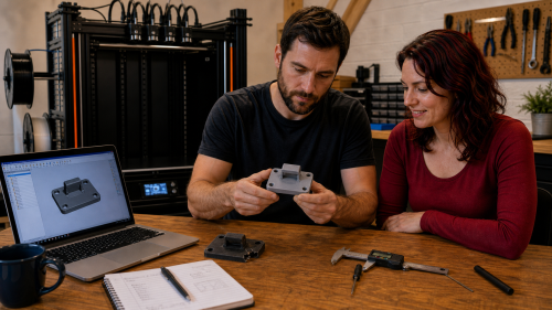 Een onderdeel 3D-printen